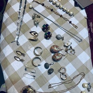 Vintage costume jewelry